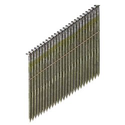 Pointes en bande métal 34° crantées 2.8x70mm