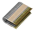 Agrafes crantées éléctro-zinguées 40 mm