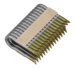 Agrafes crantées éléctro-zinguées 45 mm