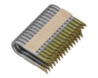 Agrafes crantées éléctro-zinguées 45 mm