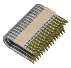 Agrafes crantées éléctro-zinguées 45 mm