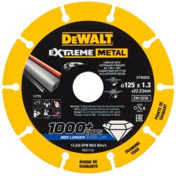 Disque Extreme Métal 125 x x 22.23 x 1.3 mm