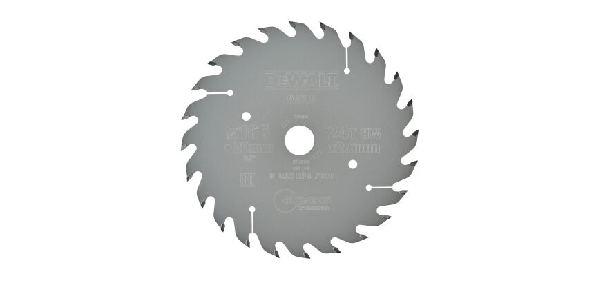 Lame scie circulaire portative Extreme, 160x20mm, 24 dents