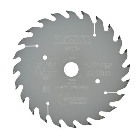 Lame scie circulaire portative Extreme, 160x20mm, 24 dents