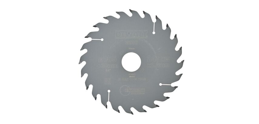 Lame scie circ portative EW 160x30mm, 24 dts, ATB, angle +25°