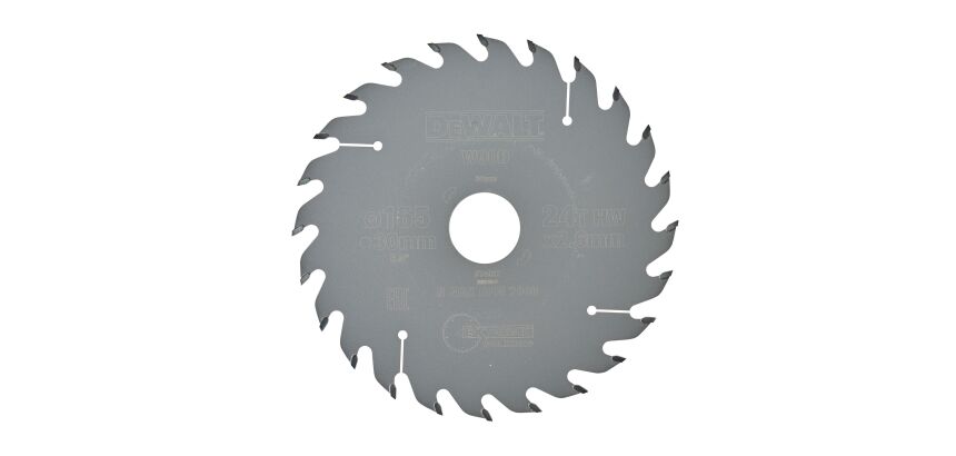 Lame scie circ portative EW 160x30mm, 24 dts, ATB, angle +25°
