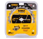 Lame scie circ XR 190mm, alésage diamant pr DCS577, 24 dts