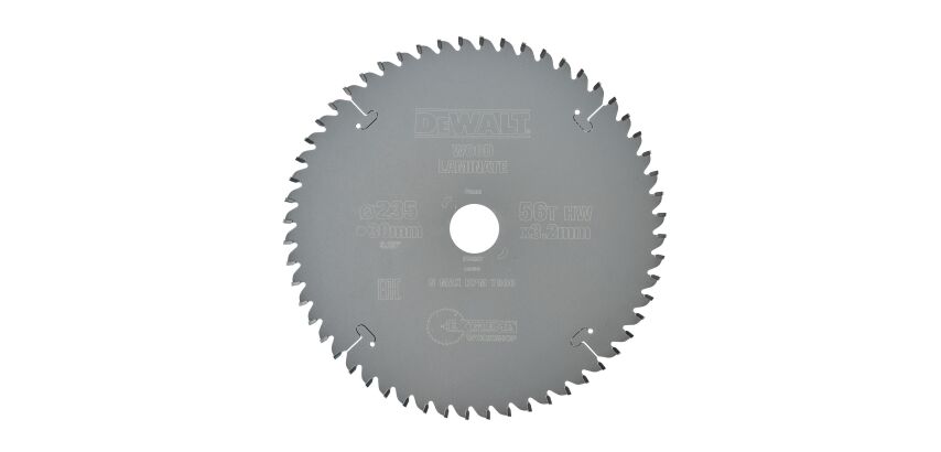 Lame scie circ portative EW 235x30mm, 56 dts, TCG, angle -5°