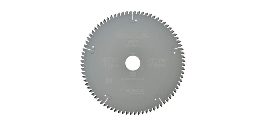 Lame scie circ stationnaire EW 216x30mm, 80 dents, TCG, -5°