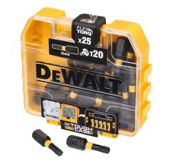Coffret de 25 embouts de vissage Impact Torsion DeWalt