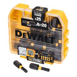 Coffret de 25 embouts de vissage Impact Torsion DeWalt