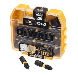 25 embouts de vissage Impact Torsion Ph2 en boite Tic Tac