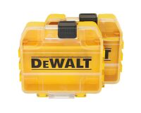 Coffret vide pour embouts de vissage DeWalt - Lot de 2
