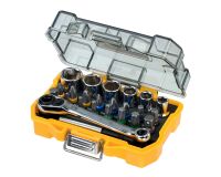 Coffret 6 douilles + 6 embouts