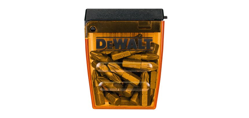 Embout de vissage DEWALT PZ2 25 mm - Boite de 25