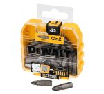 Embout de vissage DEWALT PZ2 25 mm - Boite de 25