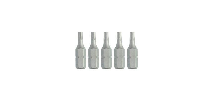 Embout de vissage Torx DEWALT 25 mm - Étui de 5