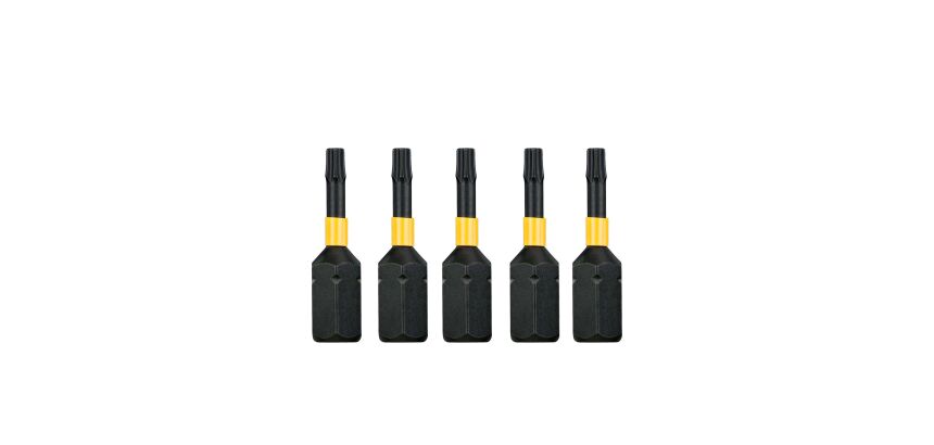 Embout de vissage Torx DEWALT Extreme Flextorq 25 mm - Étui de 5