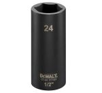 Douille longue DEWALT Impact 1/2"