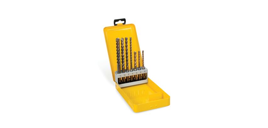 Coffret de 7 forets SDS-Plus XLR diam :5,6(x2),8(x2),10,12mm