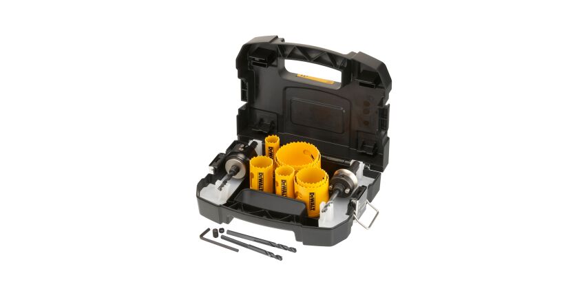 Coffret 7 scies cloche diam: 22, 29, 35, 44, 51, 64, 68mm
