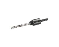 Axe pour scies cloches 14 à 30mm (mandrins de 6.35mm)