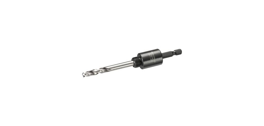 Axe pour scies cloches 14 à 30mm (mandrins de 6.35mm)