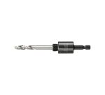 Axe pour scies cloches 14 à 30mm (mandrins de 6.35mm)