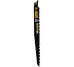 Lame de scie sabre DEWALT XR Runtime pour la coupe du bois 152 mm - Lot de 5