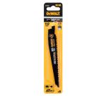 Lame de scie sabre DEWALT XR Runtime pour la coupe du bois 152 mm - Lot de 5