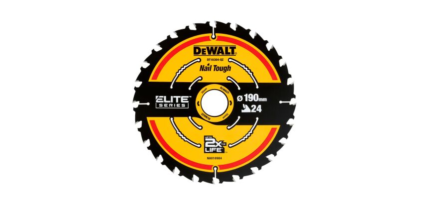 Lame de scie circulaire portative DEWALT Extreme 190 x 30 mm, 24 dents