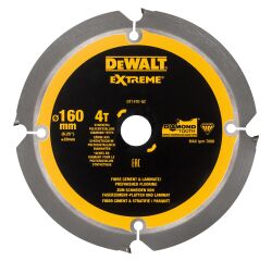 Lame de scie circulaire portative dent. diamant 160x20mm 4dts