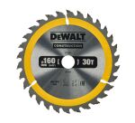 Lame de scie circulaire portative DEWALT Construction 30 dents