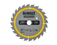 Lame de scie circulaire sans fil DEWALT Construction, 24 dents