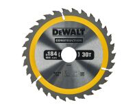Lame de scie circulaire portative DEWALT Construction 30 dents