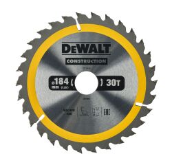 Lame de scie circulaire portative DEWALT Construction 30 dents