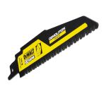 Lame de scie sabre carbure 152mm pour bois avec clous / 6TPI