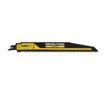 Lame de scie sabre carbure DEWALT Extreme pour le bois avec clous / 6TPI