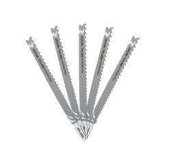 Lames scie sauteuse Progressor Dewalt - Profondeur de coupe <65 mm - Attache T - Lot de 5