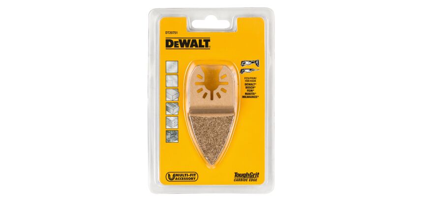 Lame diamant triangulaire pour multi-cutter