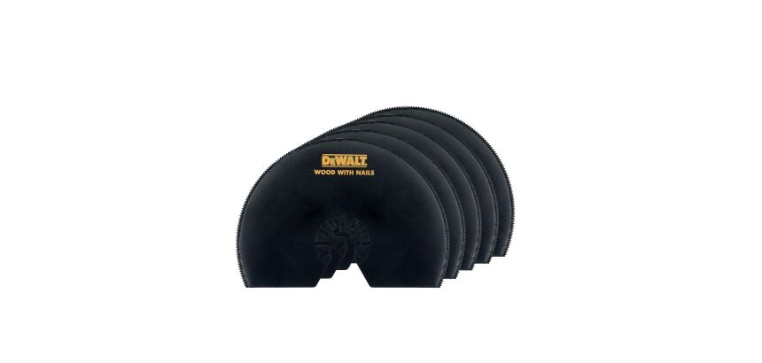 Jeu de 5 lames Ø100 mm Bim semi circulaire pour multi-cutter