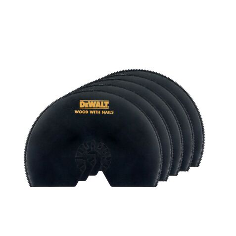 Jeu de 5 lames Ø100 mm Bim semi circulaire pour multi-cutter