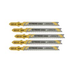 Lame scie sauteuse BIM Prof. coupe <15 mm - Attache T - Lot de 5