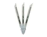 Lame scie sauteuse XPC rectif. BIM Prof. Coupe <60mm Attache en T - Lot de 3