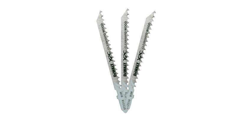 Lame scie sauteuse XPC rectif. BIM Prof. Coupe <60mm Attache en T - Lot de 3