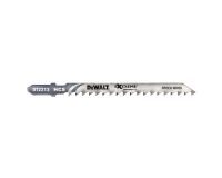 Lame de scie sauteuse DEWALT XPC à denture fraisée HCS - Profondeur de coupe 60 mm - Attache en T - Lot de 5