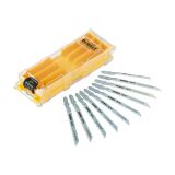 Coffret plastique de 10 lames XPC HCS BIM pour bois