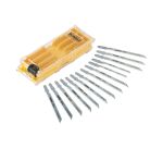 Coffret plastique de 14 lames DEWALT XPC HCS BIM pour bois