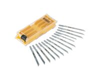 Coffret plastique de 14 lames DEWALT XPC HCS BIM pour bois