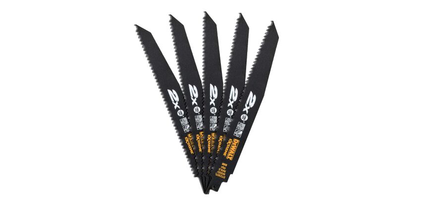 Lame scie sabre BIM 2X Long Life bois avec clous 228mm